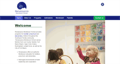 Desktop Screenshot of montessorichild.org