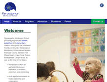 Tablet Screenshot of montessorichild.org